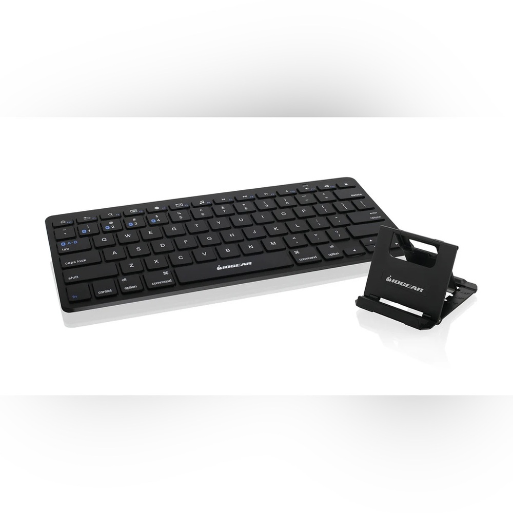Iogear Slim Multi-Device Bluetooth Keyboard with Adjustable Stand - Picture 2 of 4